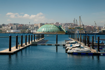 Puerto de La Coruña, Galicia, Spain