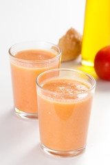 delicious gazpacho typical spanish gastronomy