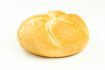 Kaiser bun isolated