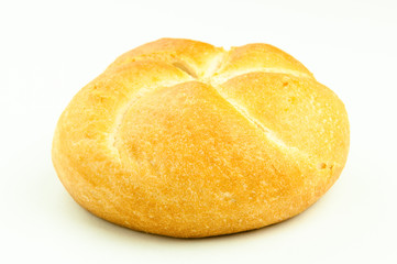 Kaiser bun isolated