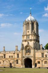 Fototapeta na wymiar Kościół Chrystusa jest Tom Tower, Oxford University