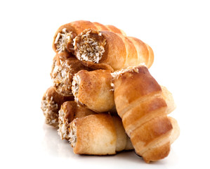 Cakes with a cream