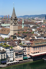 Fototapeta na wymiar Miasto Zurych, Szwajcaria