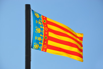 Bandera de la Comunidad Valenciana.