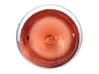 Verre de vin rosé de Provence