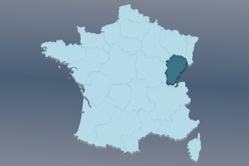 région franche-comté sur france 3d