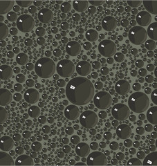 bubbles on water seamless