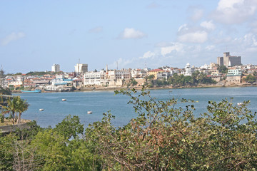 Stadtansicht von Mombasa