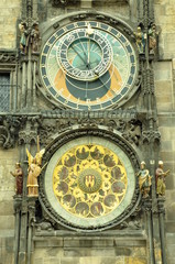 Astronomical Clock in Prague, Czech Republic