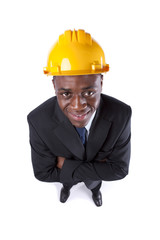 African engineer businessman
