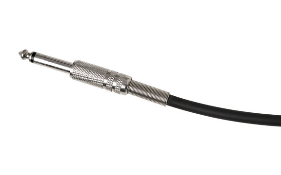 Detail of a plug clable. With clipping path..