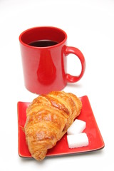 café croissant
