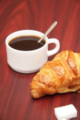 café croissant