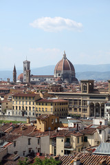 Fototapeta na wymiar Florence skyline, Toskania, Włochy