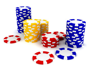Casino Roulette's chips