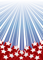 Background with elements of USA flag, eps 10.0