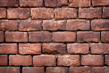 Texture of old brick wall