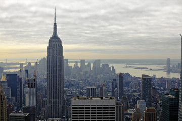Fototapeta na wymiar Manhattan buildings.