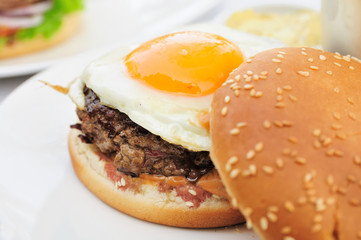 American burger