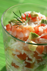 Salade Crustacé Verte