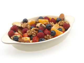 Mixed Nuts with Fruit