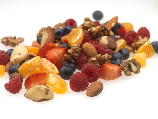 Mixed Nuts with Fruit
