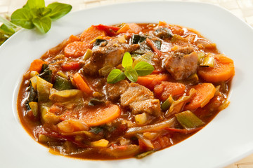 Delicious goulash