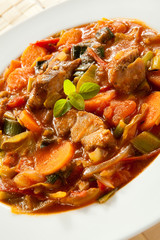 Delicious goulash