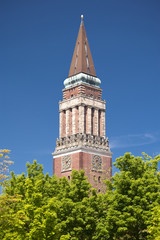 Fototapeta na wymiar Kieler Rathausturm
