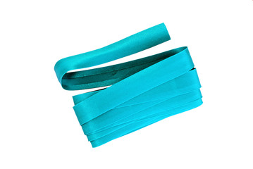 Turquoise bias binding