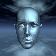 Figur im Universum © Michael Rosskothen
