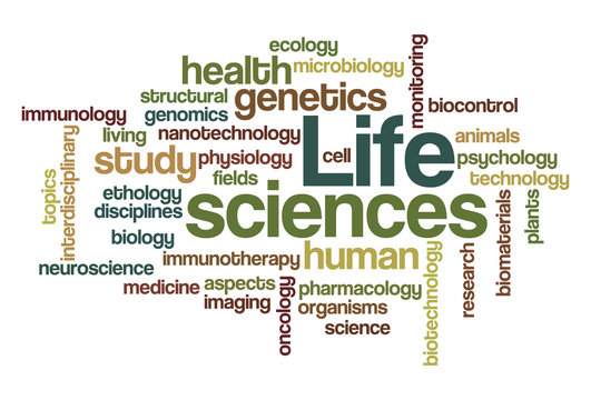 Life sciences - Word Cloud