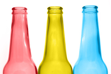 three bottles