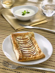 tarte fine aux pommes