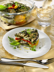 parmesan ligt et légumes