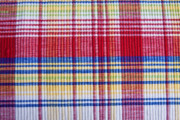 Bright Plaid Placemat