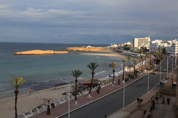 Sousse city beach