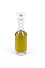 oliera con olio oliva extravergine