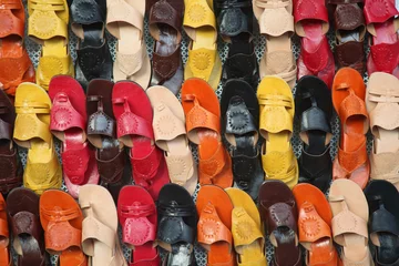 Fototapeten Tunesien leather sandals  © Xavier MARCHANT