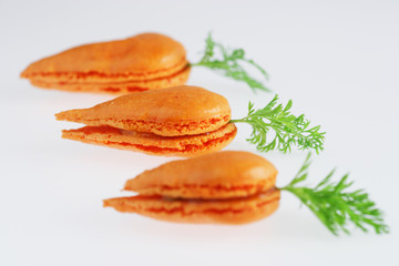 Macarons Carotte