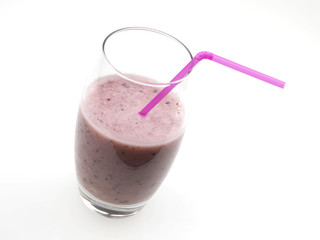 Banana and Blueberry Smoothie