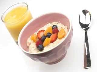 Porridge with Fresh Fruit