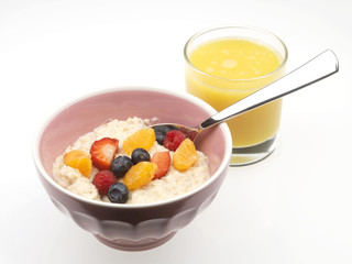 Porridge with Fresh Fruit