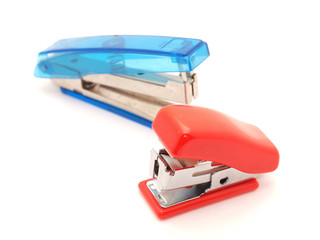 Two staplers