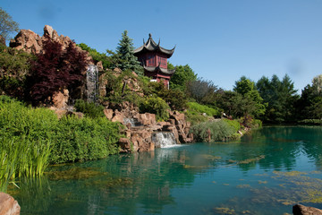Fototapeta na wymiar Chinese garden