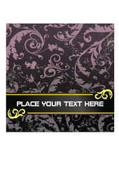 floral pattern background with space for text