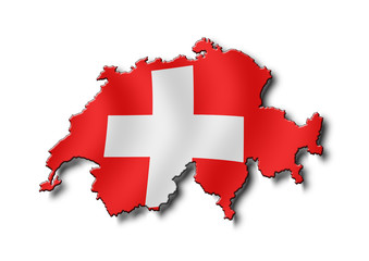 Cartina Svizzera