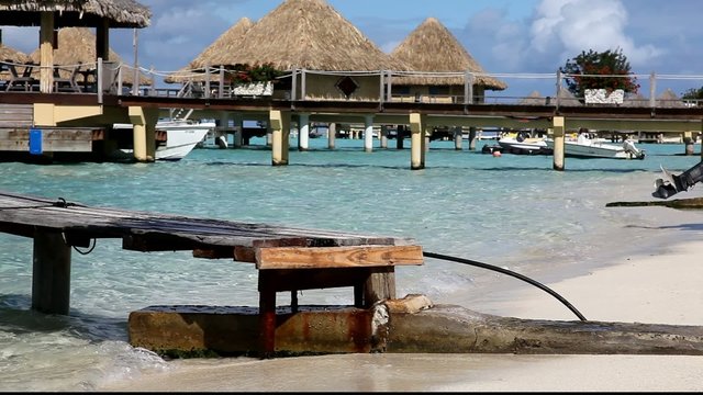 Lagoon of Bora Bora. French Polynesia