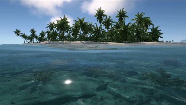 Sonne Strand und Meer
