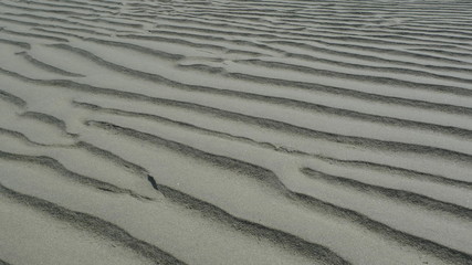 Traces dans le sable
